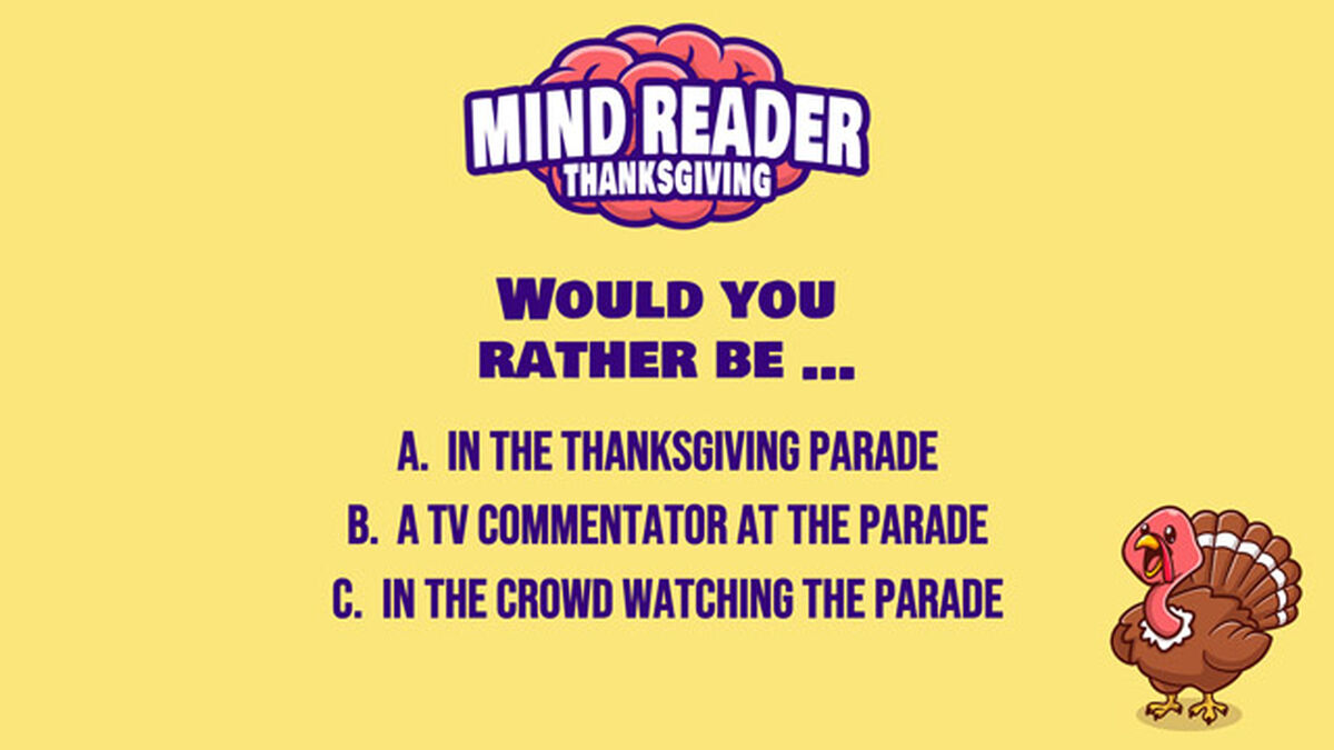 Mind Reader Thanksgiving image number null
